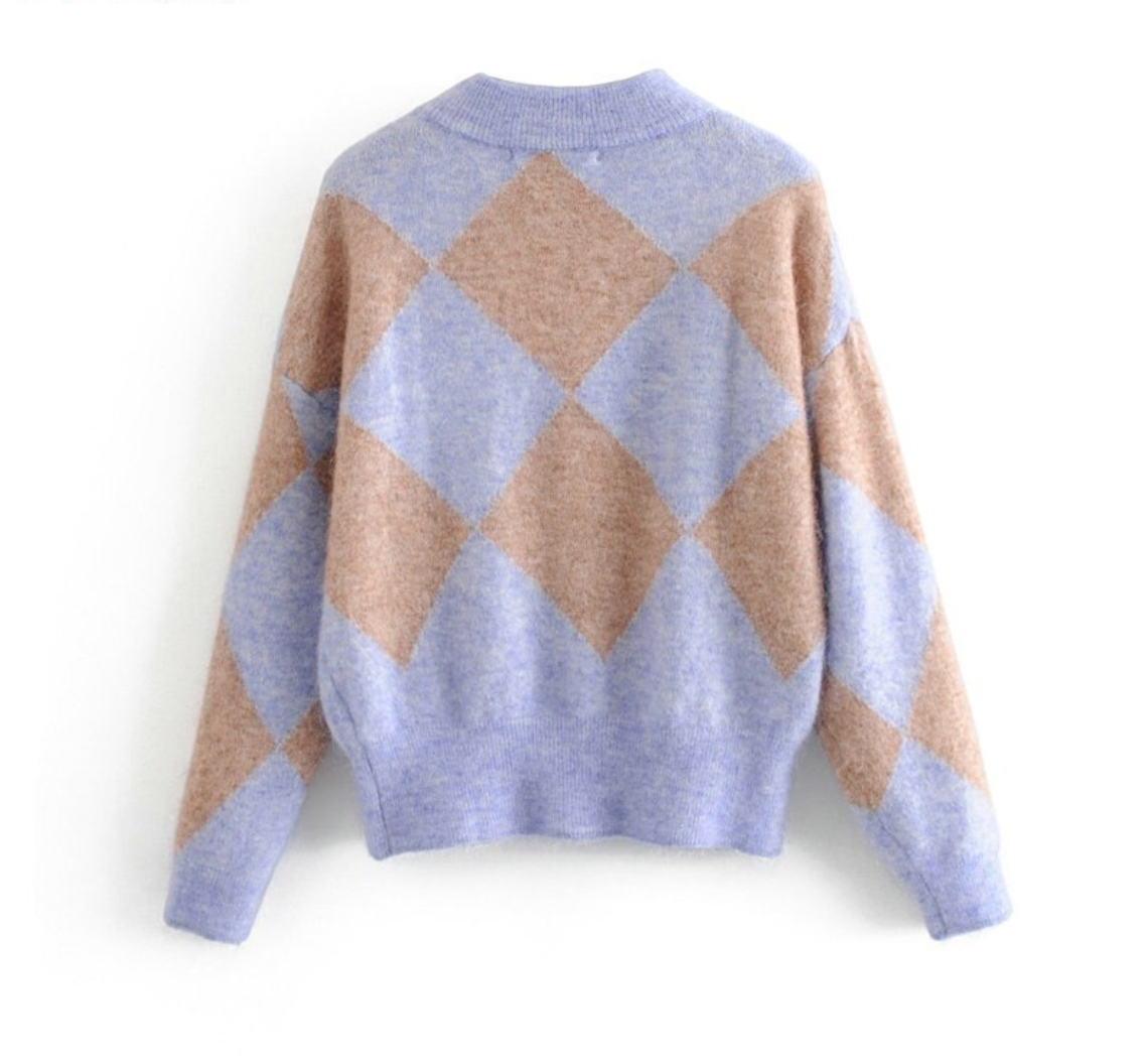 MOHAIR AND WOOL SWEATER
