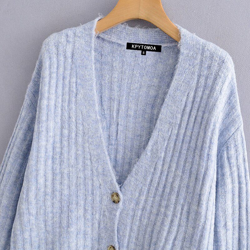 KNIT CARDIGAN WITH BUTTONS