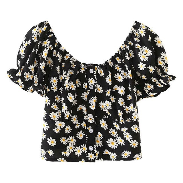 DAISY CROPPED TOP