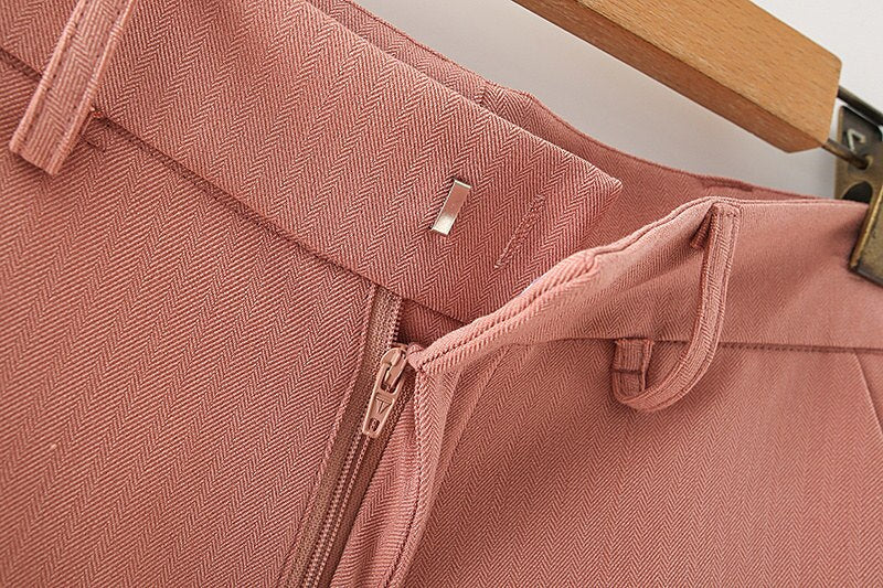 PASTEL PINK TROUSERS