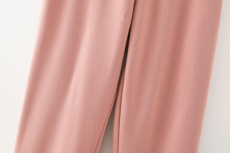 PASTEL PINK TROUSERS