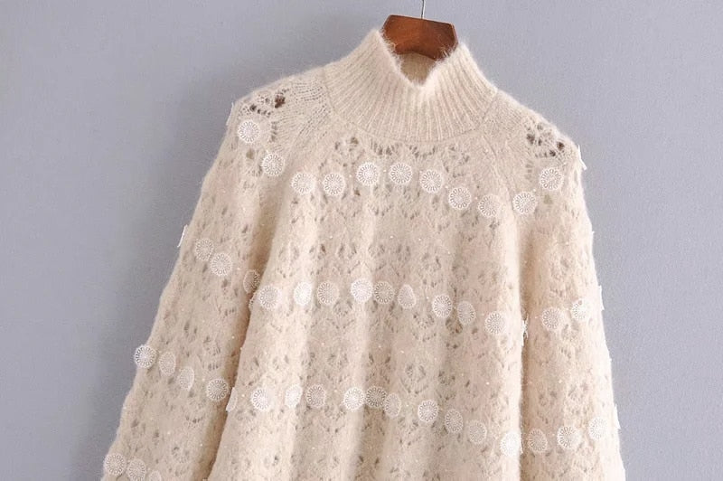 PEARL KNITTED SWEATER