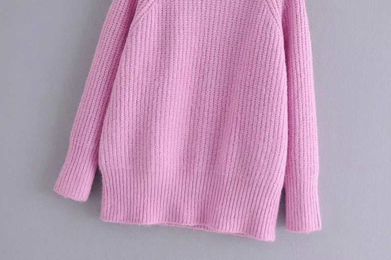 OVERSIZED KNITTED SWEATER