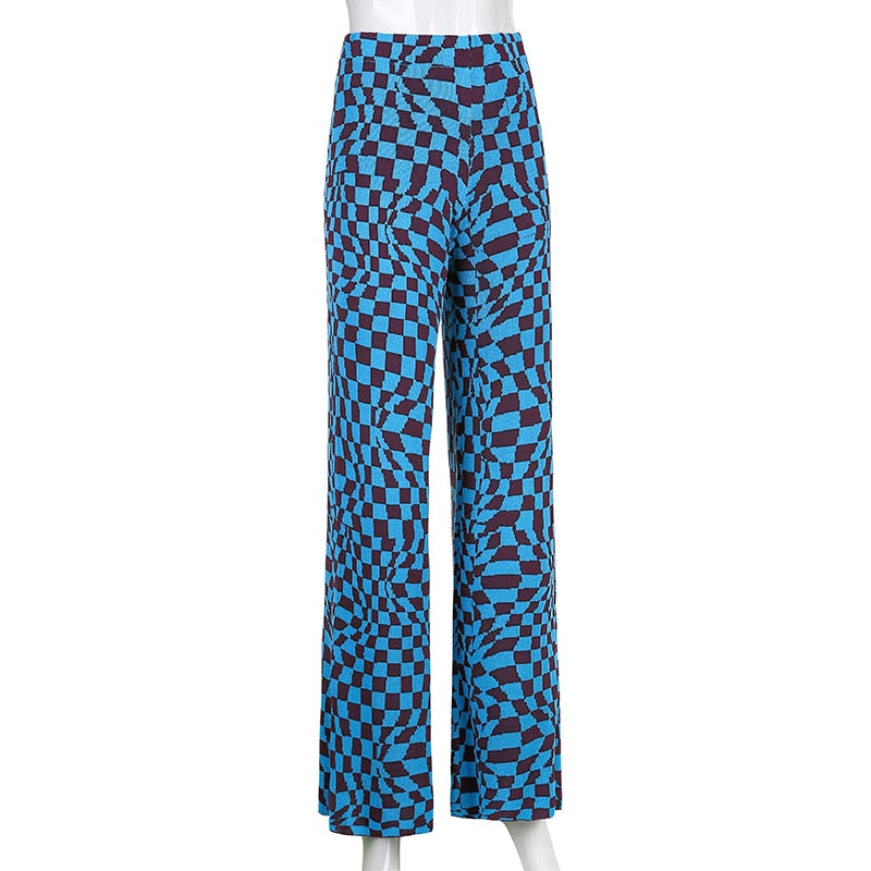 90s KNITTED TROUSERS