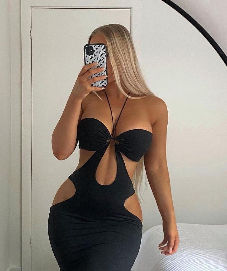 SEXY CUT OUT BODYCON DRESS